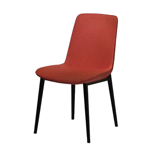 JMT-417930 Velvet and Leather Dining Chair with Wooden and Metal Frame for Restaurant and Home Use