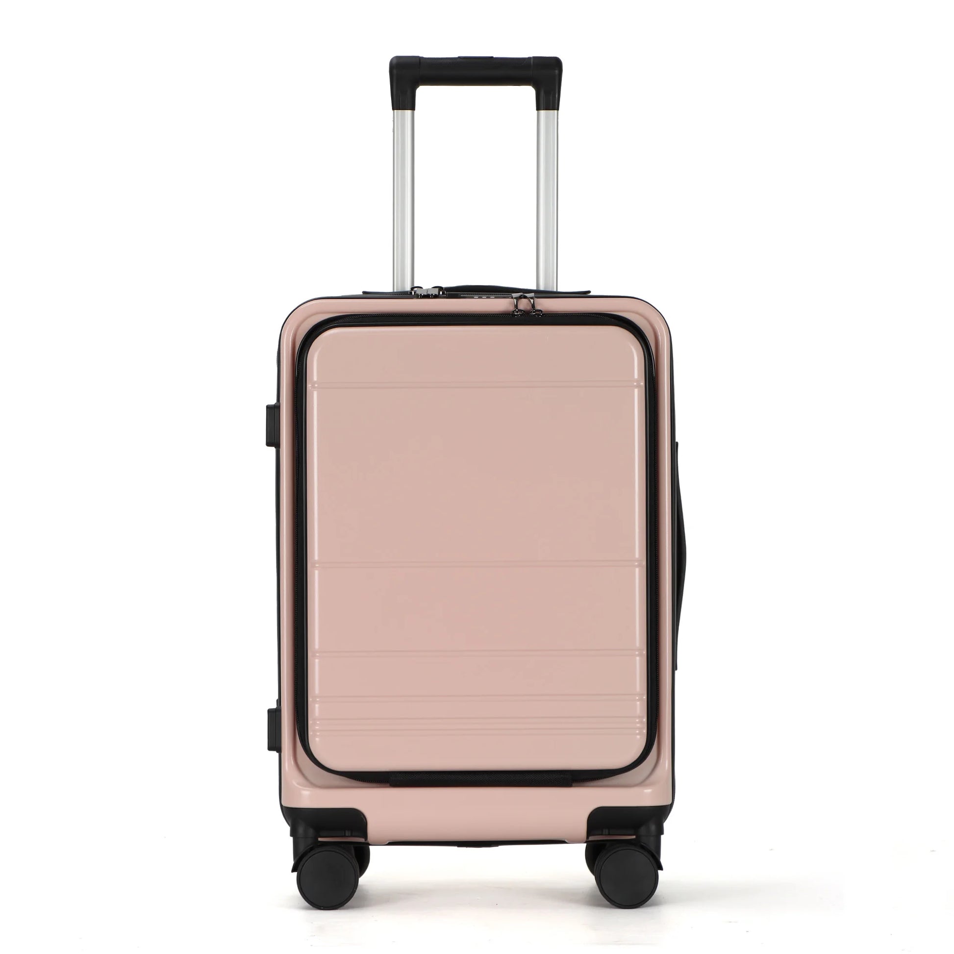 JMT-418058 Stylish Carry-On Trolley Suitcase with Laptop Compartment for Travel