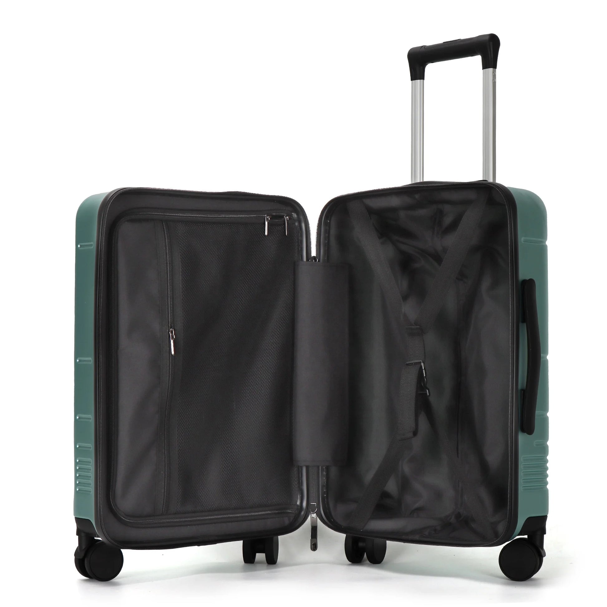 JMT-418058 Stylish Carry-On Trolley Suitcase with Laptop Compartment for Travel