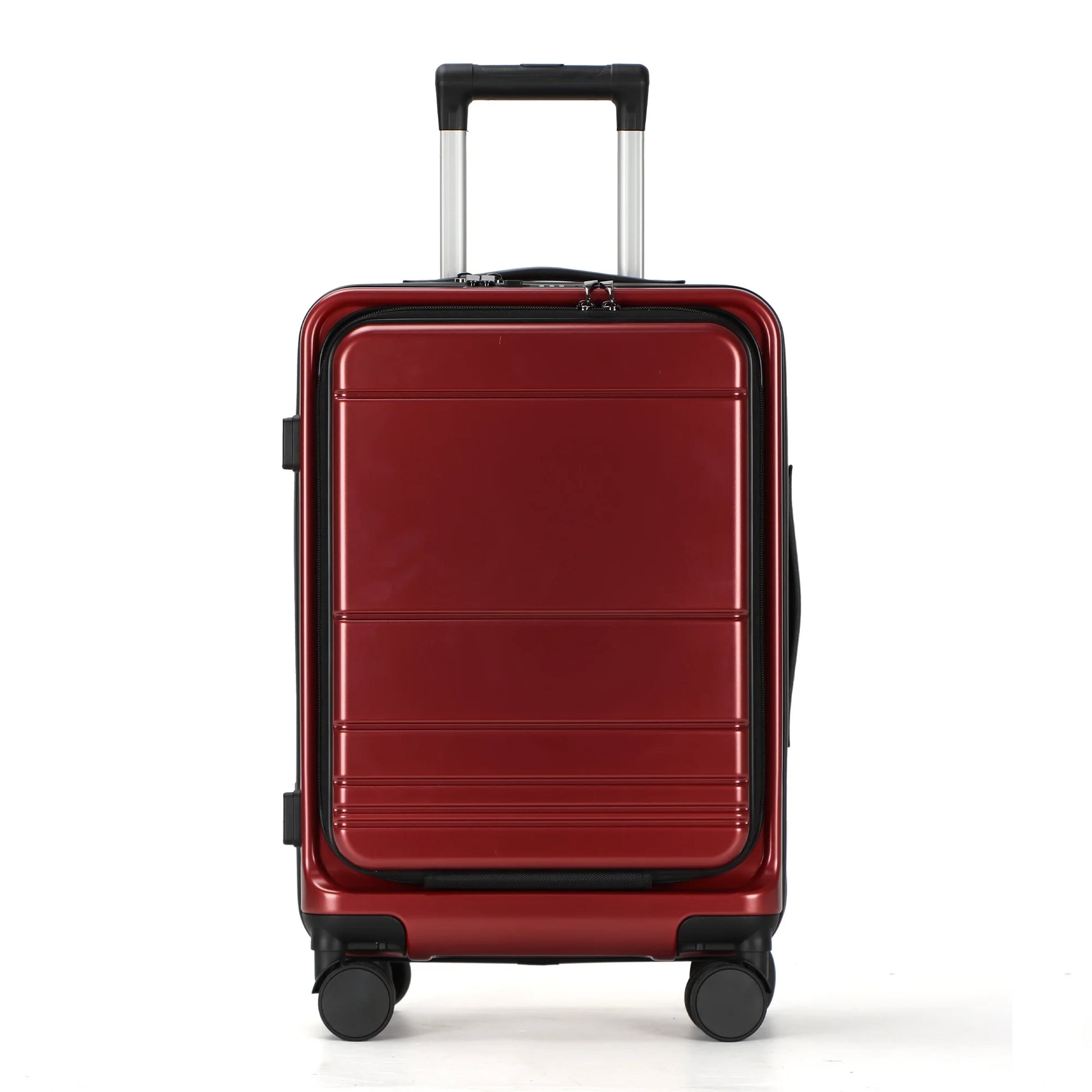 JMT-418058 Stylish Carry-On Trolley Suitcase with Laptop Compartment for Travel