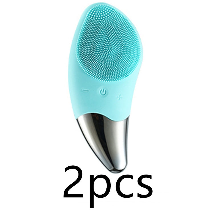 JMT-418314 Silicone Facial Cleansing Brush with Charging Function - Compact Size 131.2 x 56 mm, Ideal for Gentle Cleansing