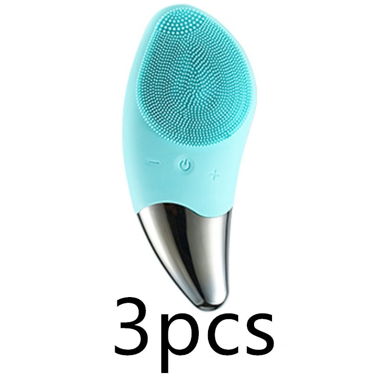 JMT-418314 Silicone Facial Cleansing Brush with Charging Function - Compact Size 131.2 x 56 mm, Ideal for Gentle Cleansing
