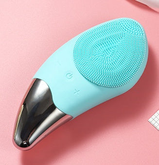JMT-418314 Silicone Facial Cleansing Brush with Charging Function - Compact Size 131.2 x 56 mm, Ideal for Gentle Cleansing