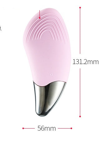 JMT-418314 Silicone Facial Cleansing Brush with Charging Function - Compact Size 131.2 x 56 mm, Ideal for Gentle Cleansing