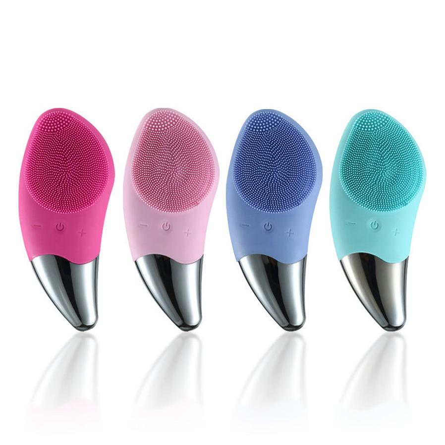 JMT-418314 Silicone Facial Cleansing Brush with Charging Function - Compact Size 131.2 x 56 mm, Ideal for Gentle Cleansing