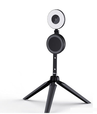 JMT-418698 Folding Magnetic Suction LED Mobile Phone Fill Light with Tripod and Handle