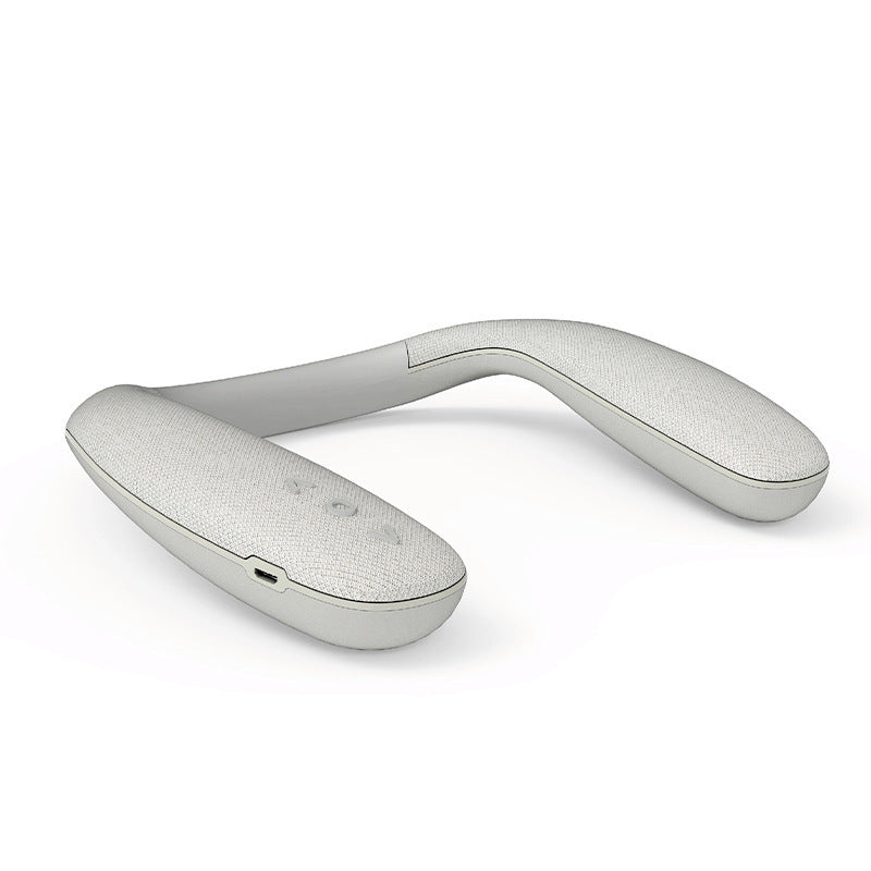 JMT-418826 Wireless Bluetooth Neck-Mounted Speaker with 10-Hour Playtime and Dual Speakers