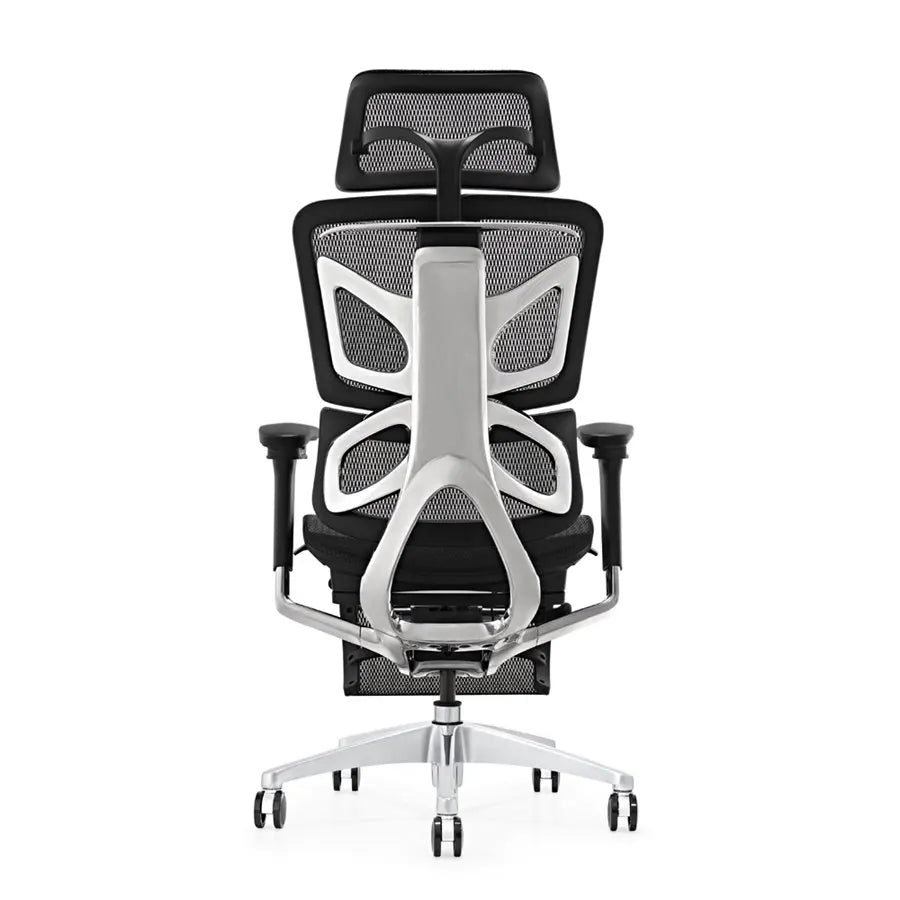 JMT-419082 Luxury Ergonomic Adjustable Office Swivel Chair in Leather for Modern Comfort