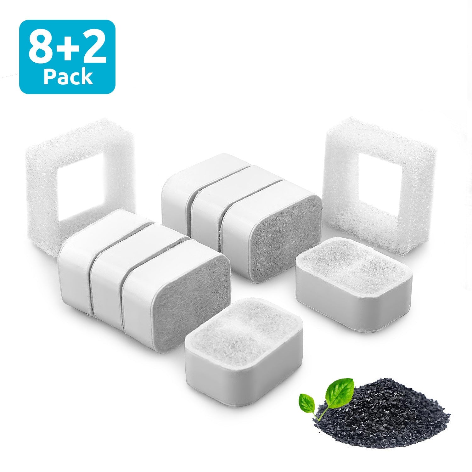 JMT-419146 Automatic Ceramic Pet Water Dispenser Filter Cartridge Box with Activated Carbon Element