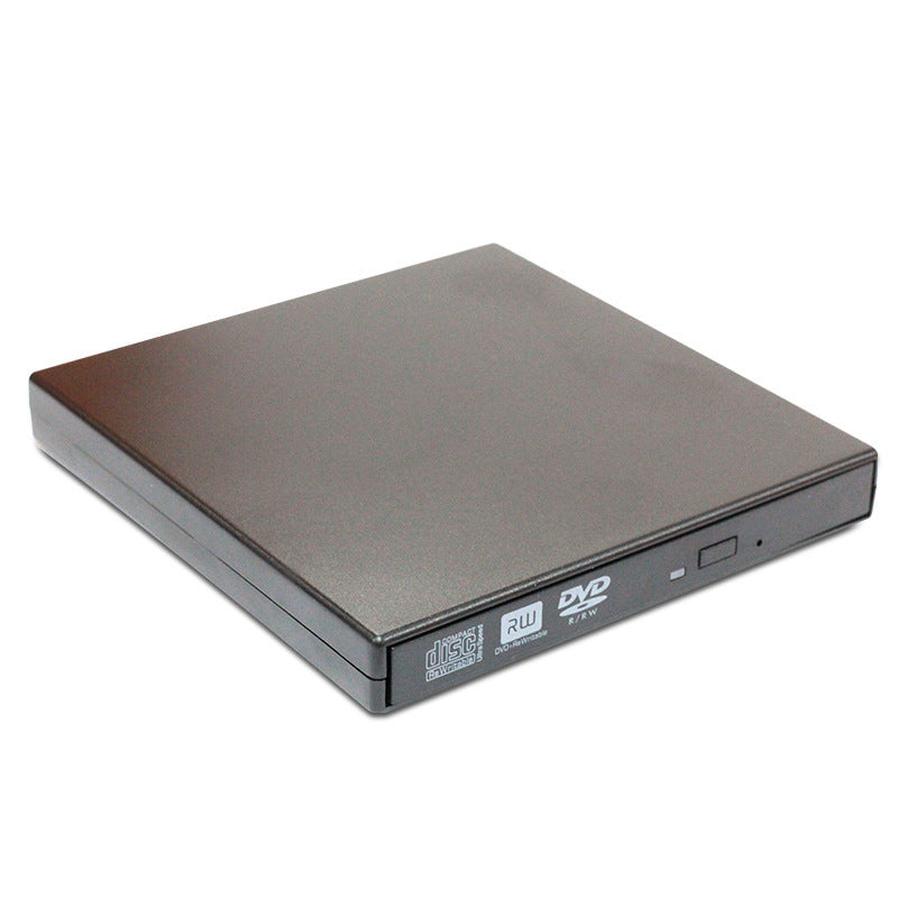 JMT-419338 USB External Portable DVD Burner Drive - Compact Design, Support for 12cm & 8cm Discs, USB Powered, Plug and Play