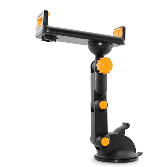 JMT-419338 Universal Foldable Car Phone Holder with 360° Rotation for Tablets and GPS Devices