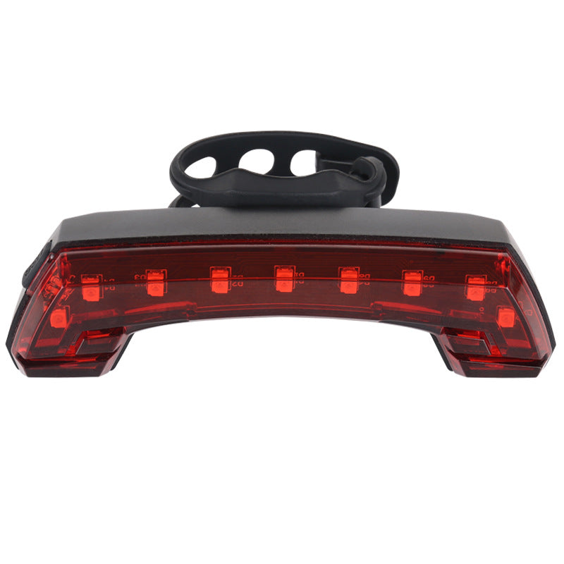JMT-419530 USB Bicycle Tail Light with Multiple Modes for Enhanced Visibility