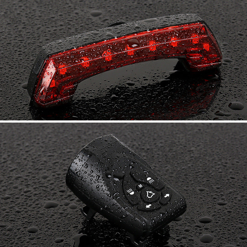 JMT-419530 USB Bicycle Tail Light with Multiple Modes for Enhanced Visibility