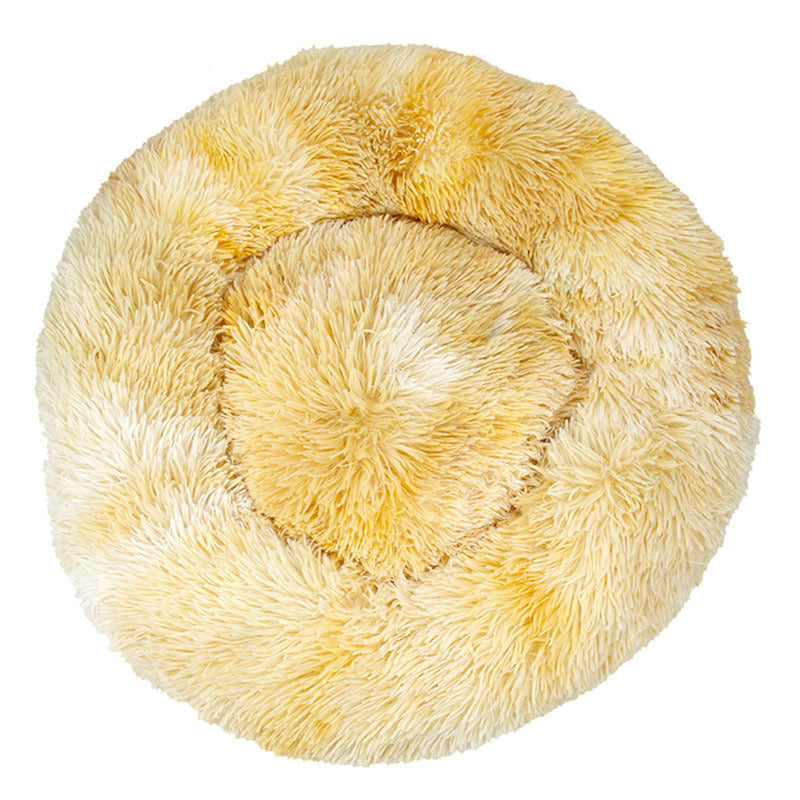 JMT-419786 Cozy Gradient Plush Pet Nest Bed - Multiple Color Options Available