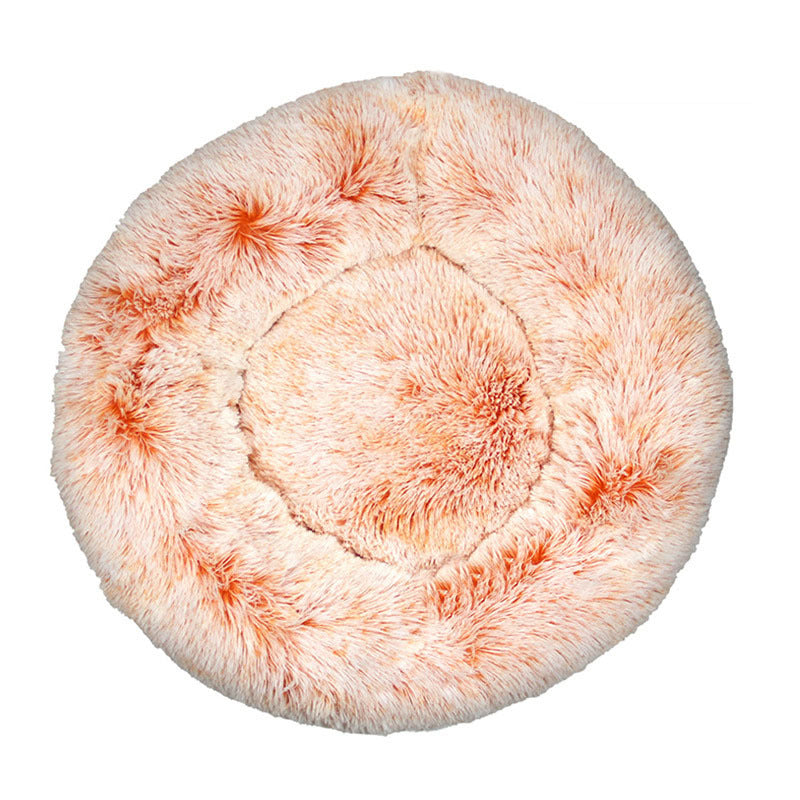 JMT-419786 Cozy Gradient Plush Pet Nest Bed - Multiple Color Options Available