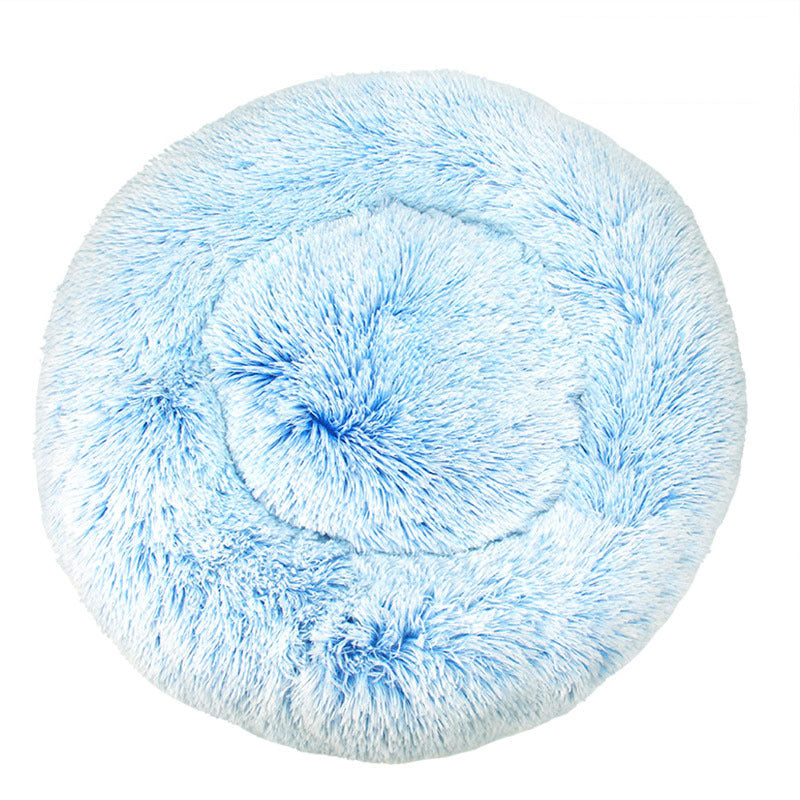 JMT-419786 Cozy Gradient Plush Pet Nest Bed - Multiple Color Options Available