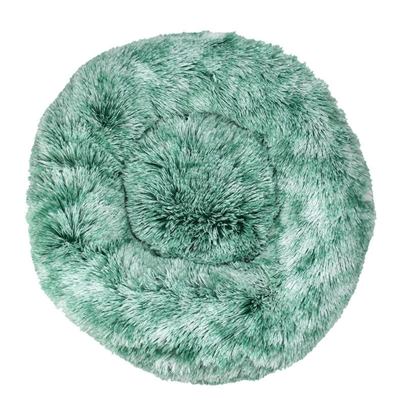 JMT-419786 Cozy Gradient Plush Pet Nest Bed - Multiple Color Options Available