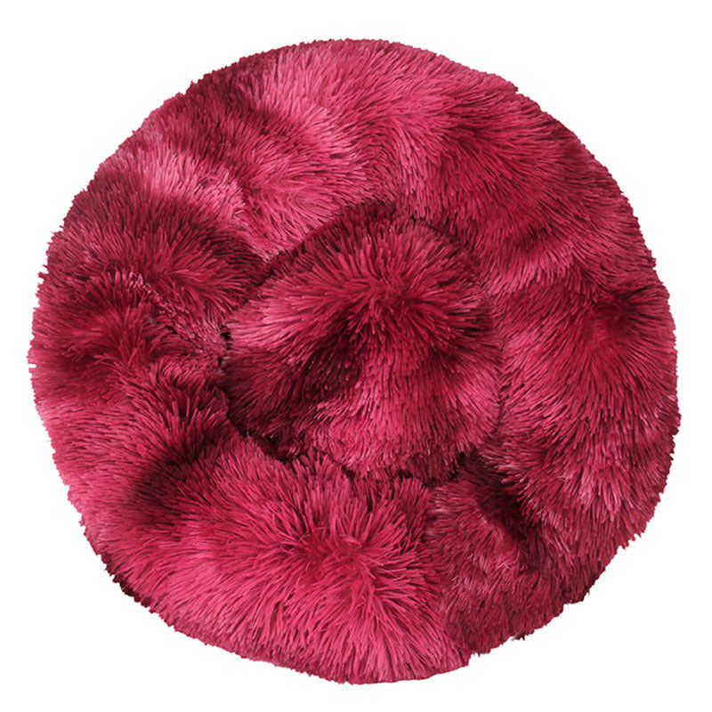 JMT-419786 Cozy Gradient Plush Pet Nest Bed - Multiple Color Options Available
