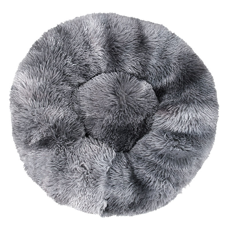 JMT-419786 Cozy Gradient Plush Pet Nest Bed - Multiple Color Options Available
