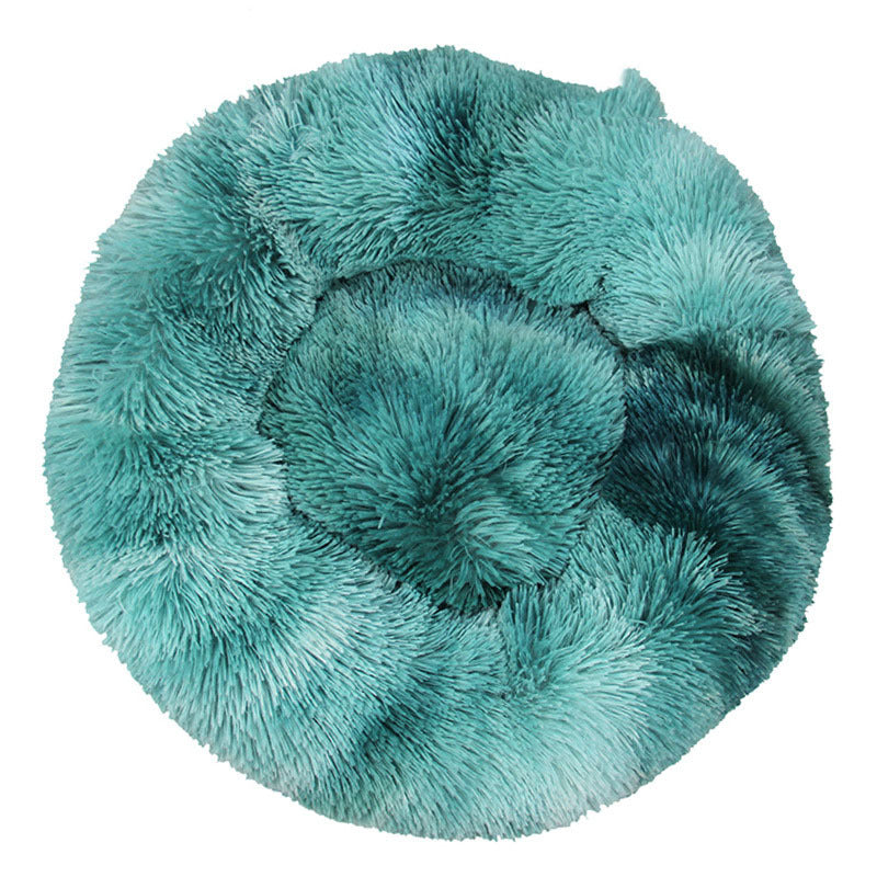 JMT-419786 Cozy Gradient Plush Pet Nest Bed - Multiple Color Options Available