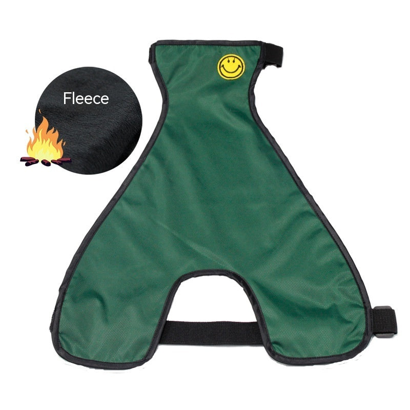 JMT-420106 Waterproof Bellyband Pet Apron in Red, Green, and Orange for Dogs - Casual Polyester Clothing