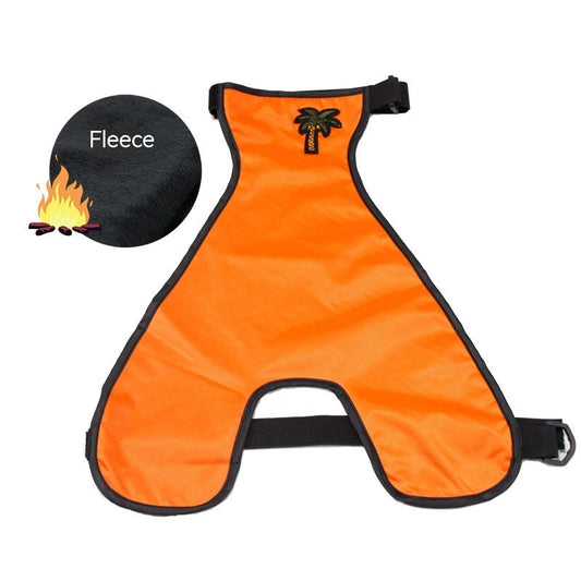 JMT-420106 Waterproof Bellyband Pet Apron in Red, Green, and Orange for Dogs - Casual Polyester Clothing