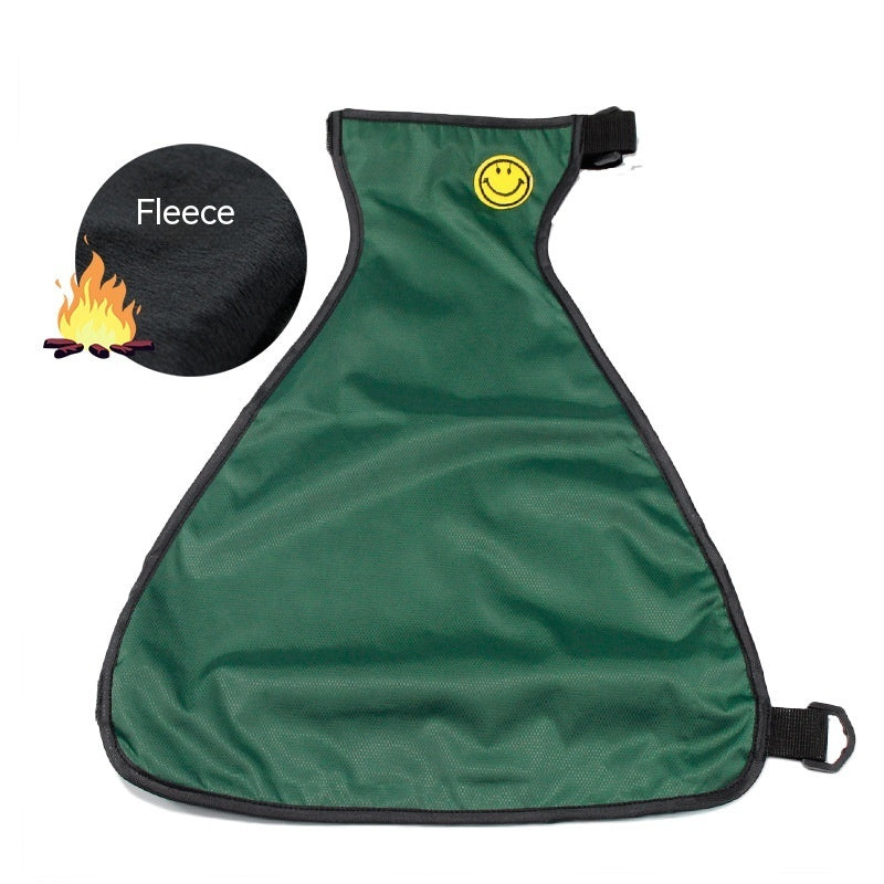 JMT-420106 Waterproof Bellyband Pet Apron in Red, Green, and Orange for Dogs - Casual Polyester Clothing