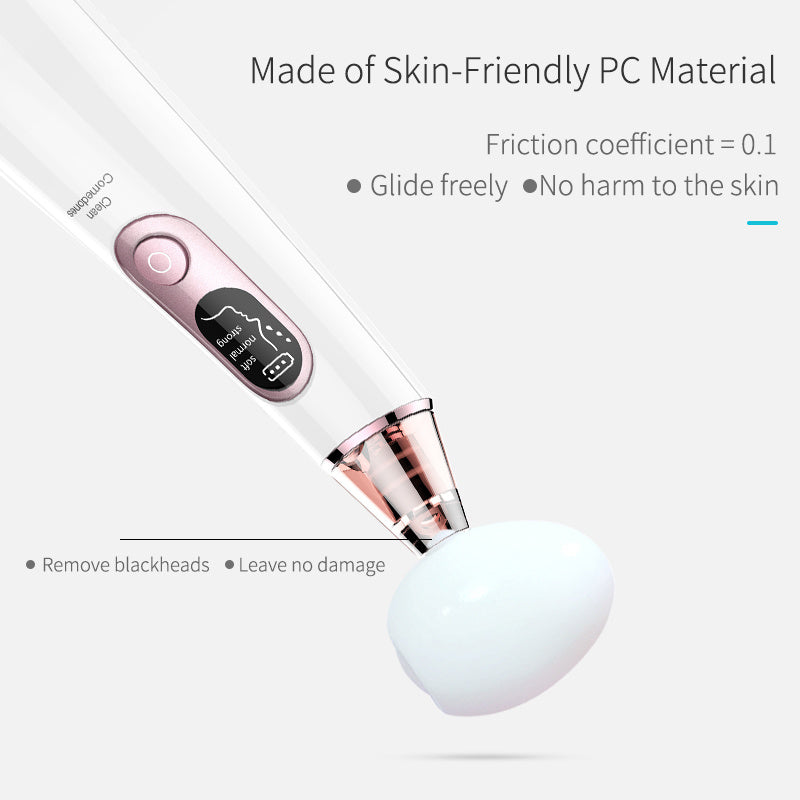 JMT-420874 Blackhead Remover Vacuum with Multiple Tips for Effective Cleansing and Pore Shrinking