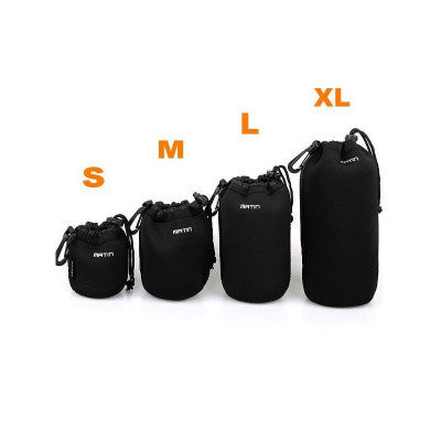 JMT-421002 SLR Camera Lens Bag - Protective Cover in Multiple Sizes (S, M, L, XL) for Diameter Up to 10cm