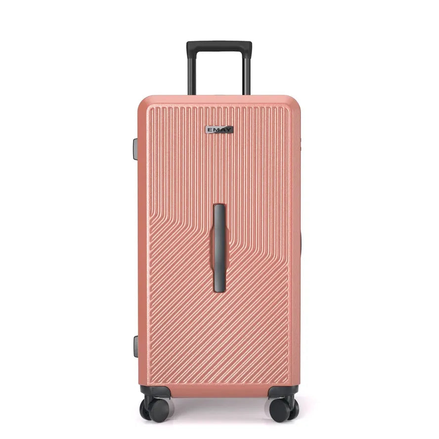 JMT-421194 Large Capacity ABS PC Aluminium Trolley Travel Luggage with Silent Wheels