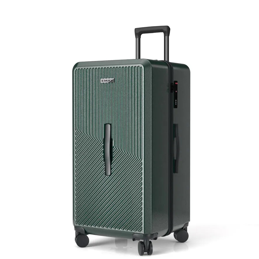JMT-421194 Large Capacity ABS PC Aluminium Trolley Travel Luggage with Silent Wheels