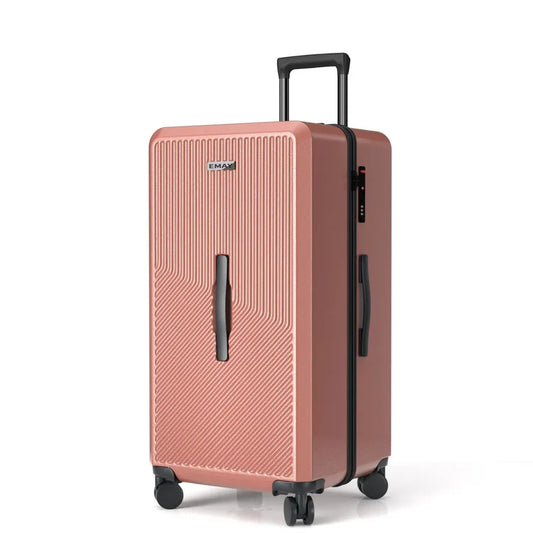 JMT-421194 Large Capacity ABS PC Aluminium Trolley Travel Luggage with Silent Wheels