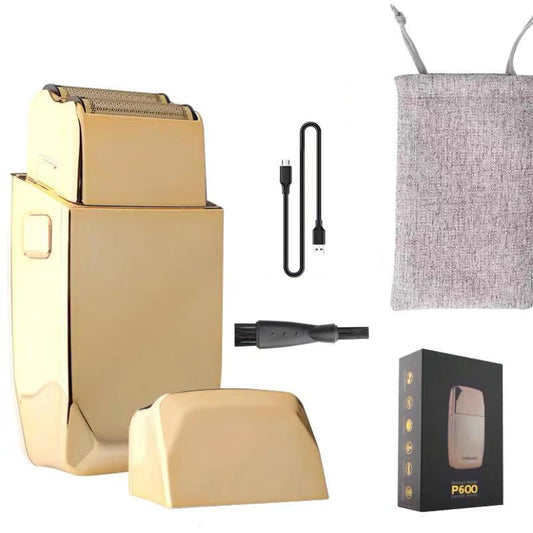 JMT-421450 Cordless Gold Hair Cutting Machine with Dual-Purpose Power Supply - Model 2880