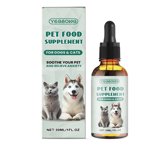 JMT-421642 Pet Food Supplement with Mint Extract and Glucolactone - 2.8x10.2cm