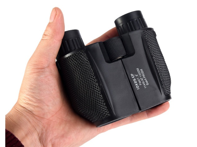 JMT-422154 10x25 High-Definition Mini Portable Outdoor Binoculars with Low-Light Night Vision