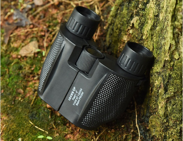 JMT-422154 10x25 High-Definition Mini Portable Outdoor Binoculars with Low-Light Night Vision