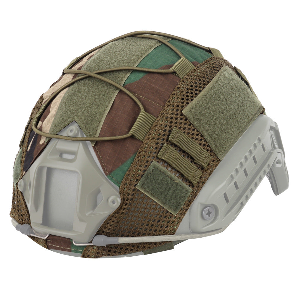 JMT-422474 Tactical Military Style Helmet with Nylon Mesh for Enhanced Comfort and Safety