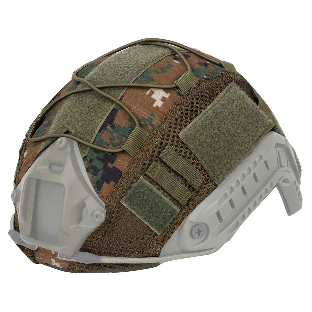 JMT-422474 Tactical Military Style Helmet with Nylon Mesh for Enhanced Comfort and Safety