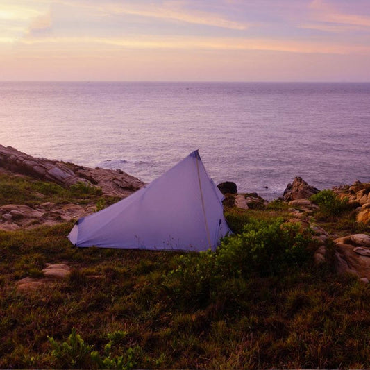 JMT-422666 Silicone Coated Pyramid Tent for Outdoor Camping Activities