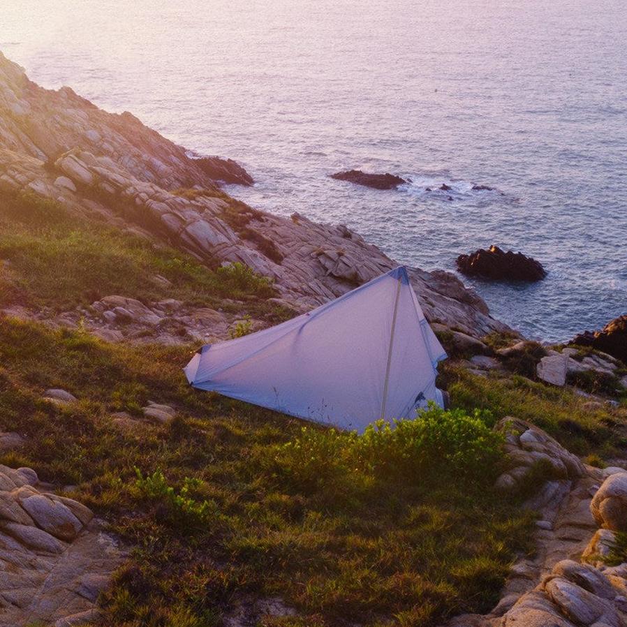 JMT-422666 Silicone Coated Pyramid Tent for Outdoor Camping Activities