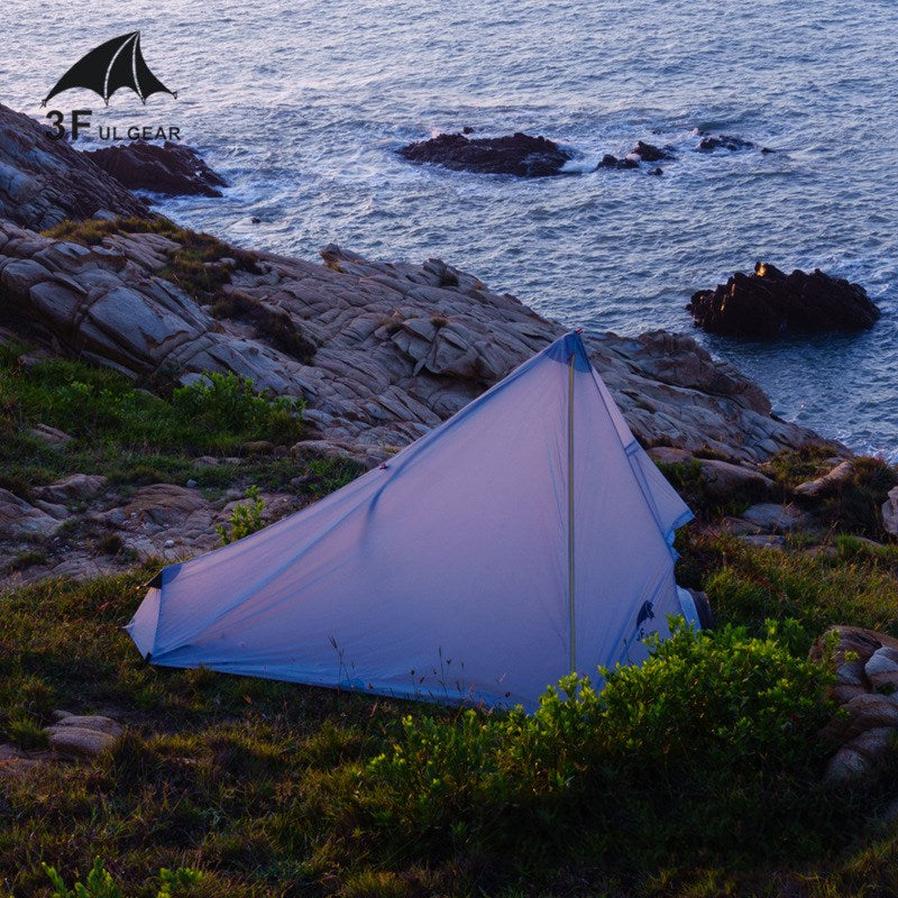 JMT-422666 Silicone Coated Pyramid Tent for Outdoor Camping Activities