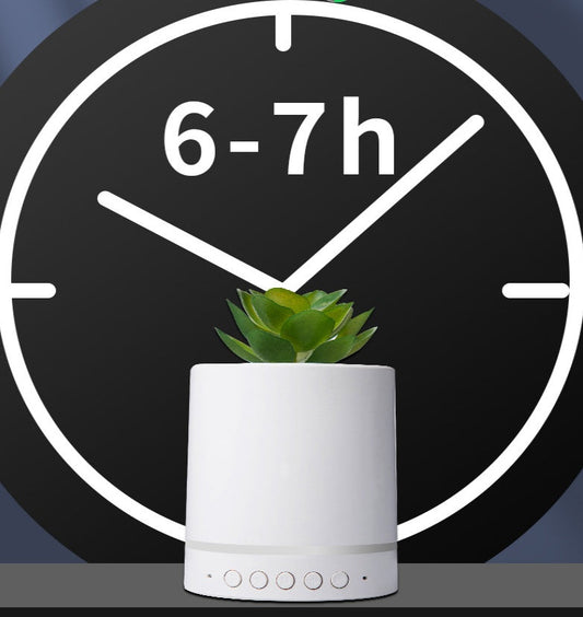 JMT-422794 Wireless Portable Succulent Plant Light with Bluetooth Audio and USB Charging