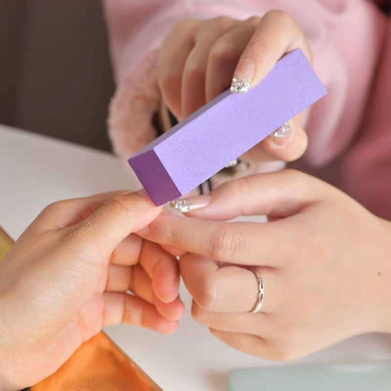 JMT-422922 High Foam Cotton Nail Polish File for Manicure and Nail Art