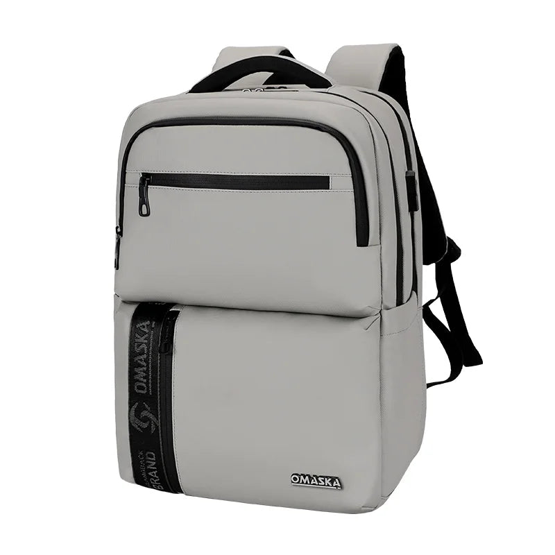 JMT-423946 Large Capacity Nylon Laptop Backpack for Casual Use - Ideal for Students and Everyday Travel