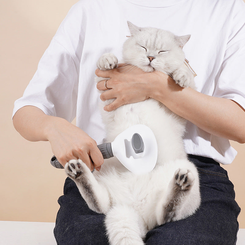 JMT-424010 Pet Grooming Comb for Cats and Dogs - Detachable Bristle Design for Easy Hair Removal and Massage Care