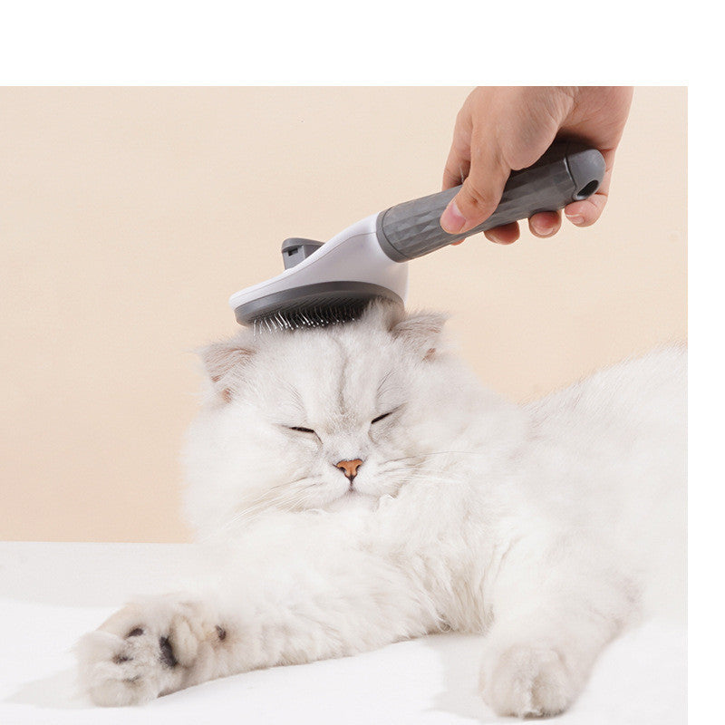 JMT-424010 Pet Grooming Comb for Cats and Dogs - Detachable Bristle Design for Easy Hair Removal and Massage Care