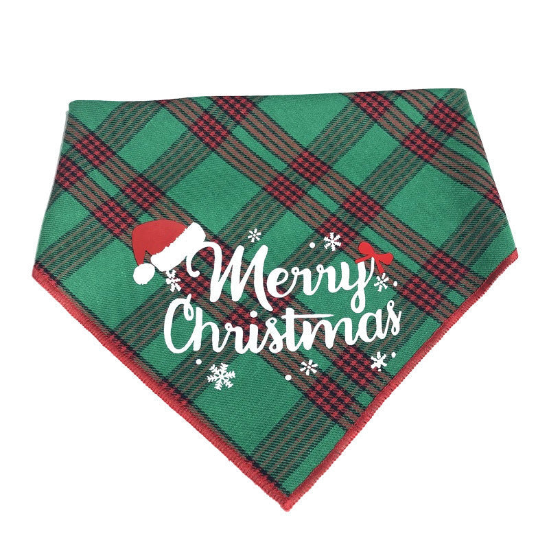 JMT-424394 Pet Christmas Hat and Bow Tie Set for Festive Winter Celebrations