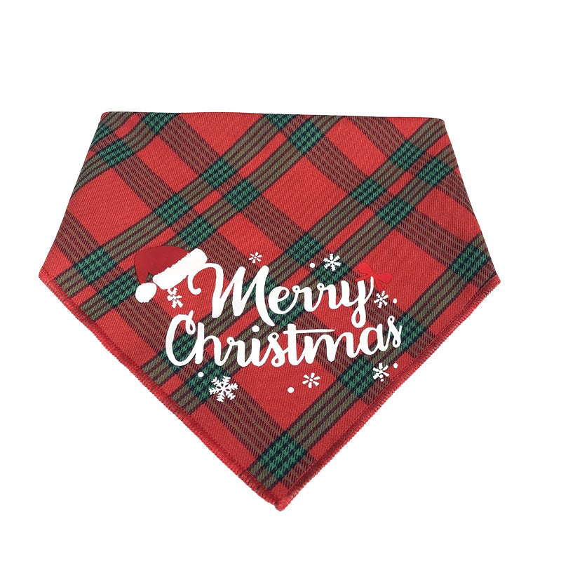 JMT-424394 Pet Christmas Hat and Bow Tie Set for Festive Winter Celebrations