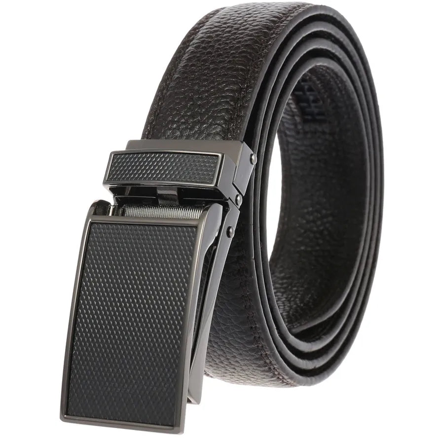 JMT-424522 Men's Automatic Ratchet Belt with Custom Printing Capability