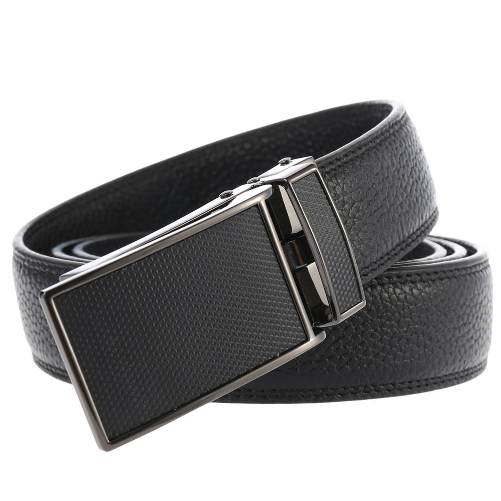 JMT-424522 Men's Automatic Ratchet Belt with Custom Printing Capability